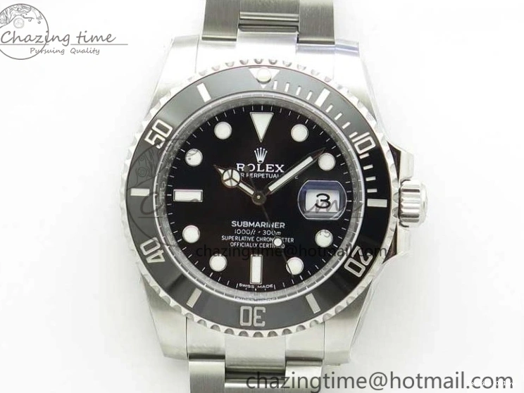 0128 Lightweight Submariner 116610 LN Black Ceramic ZF 1:1 Best Edition 904L SS Case and Bracelet VR 2894